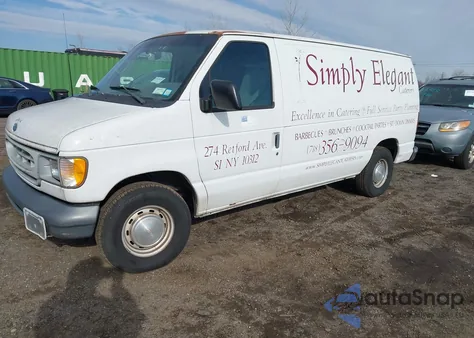 2002 Ford E-150 Commercial/Recreational from USA, damaged, VIN 1FTRE14282HA75186